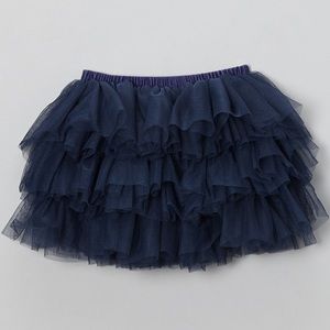 Navy Blue Ruffle Layer Tutu